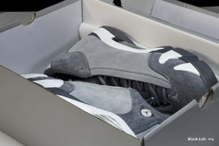 Jordan 14 Grey” Air “Flint 1003